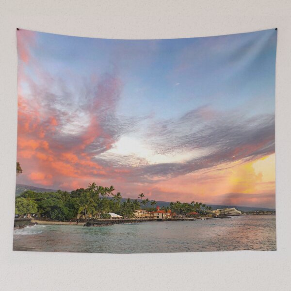 Item preview, Atardecer en la isla grande de Kailua-Kona Hawaii designed and sold by Avila Loomis.
