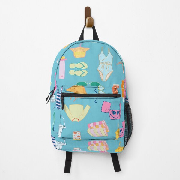 Item preview, Family Beach Packing Essentials in Multicolor Green Pink Yellow Blue designed and sold by Jean-Pham.