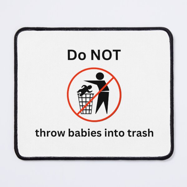 Item preview,  Babies Don't Go There designed and sold by ZanyBrainStuff.