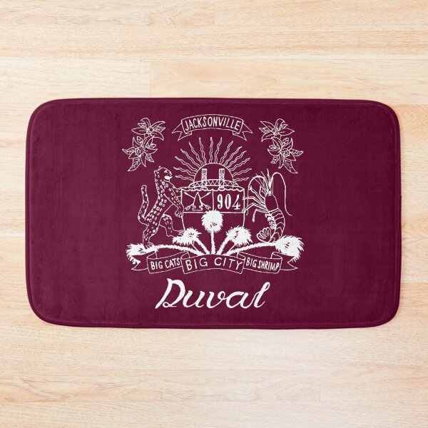 Item preview, Duval Crest White Lettering on Cranberry designed and sold by DuvalCrest.