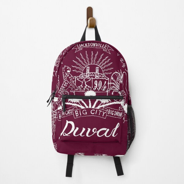 Item preview, Duval Crest White Lettering on Cranberry designed and sold by DuvalCrest.