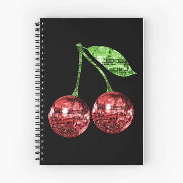 Item preview, Pair of Disco Ball Red Cherries designed and sold by Deborah Camp.