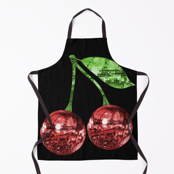 Item preview, Pair of Disco Ball Red Cherries designed and sold by Deborah Camp.