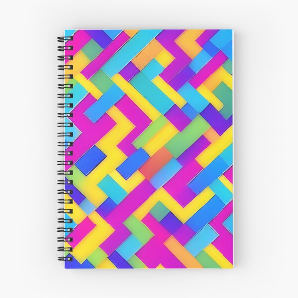 Item preview, Abstract Colorful Maze Pattern designed and sold by calibrit.