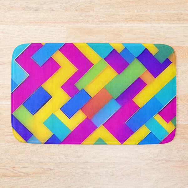 Item preview, Abstract Colorful Maze Pattern designed and sold by calibrit.