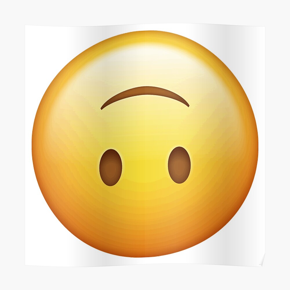 Upside Down Smiley Face Emoji Emoji Smiley Face Smiley Emoji Images And Photos Finder