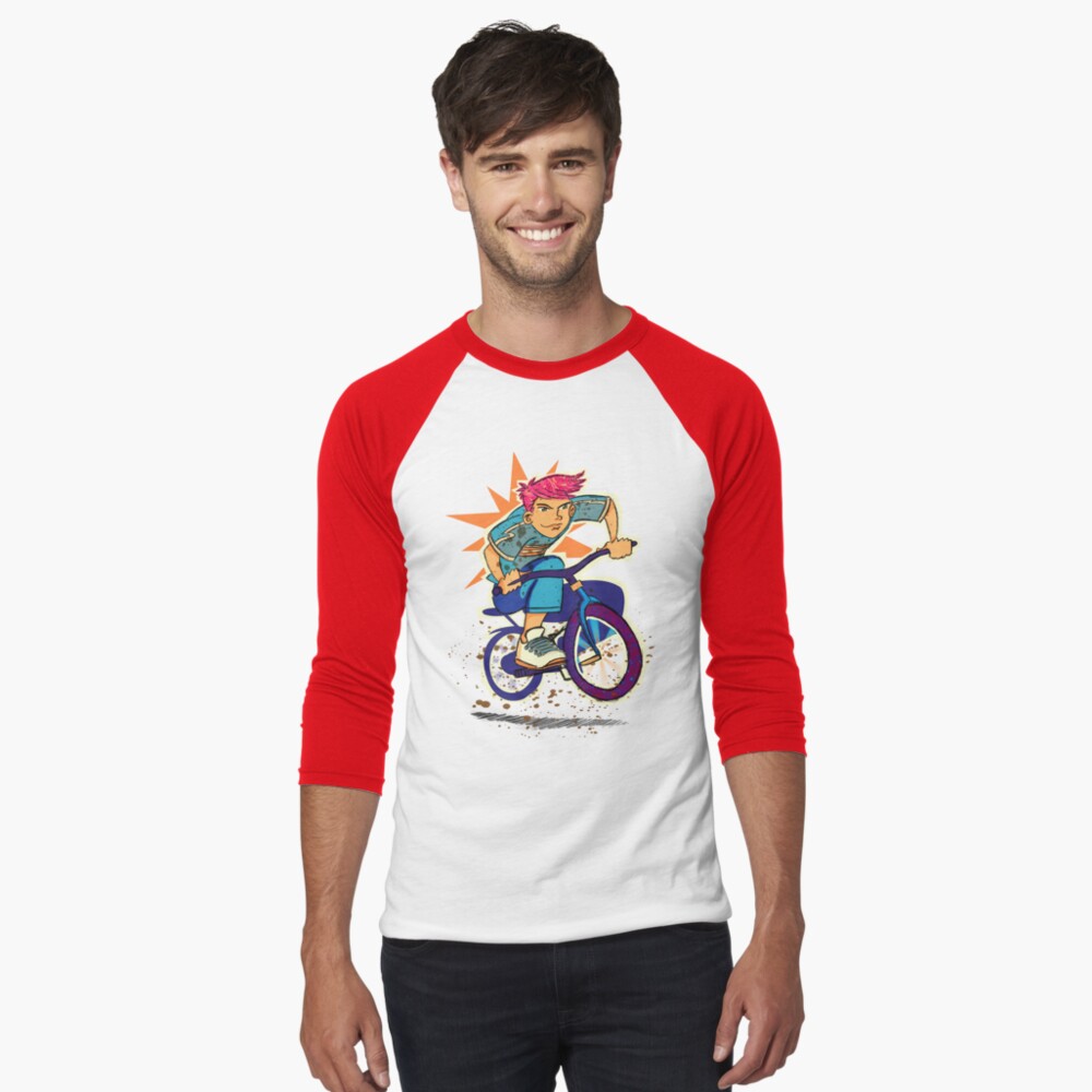 Item preview, Baseball ¾ Sleeve T-Shirt designed and sold by cgsketchbook.