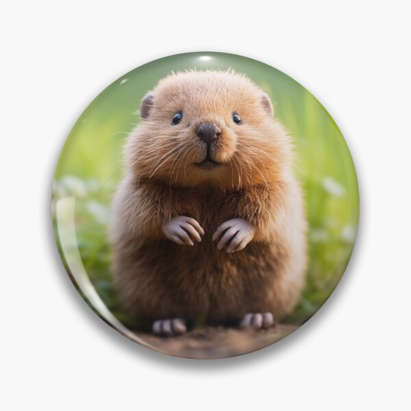 Item preview, Cute Beaver - Cute Baby Animals designed and sold by baby-animal-art.