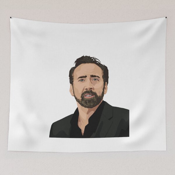 Item preview, Nicolas Cage designed and sold by jenjenbinks.