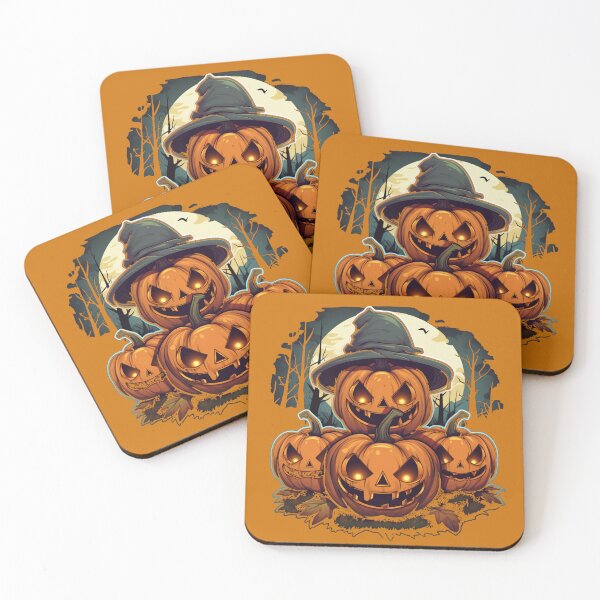 Item preview, Halloween pumpkins team with moon designed and sold by Nioon.