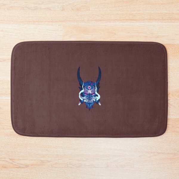 Item preview, Smoldering Blue Demon Demon Mask   	 designed and sold by gduukebnc30.