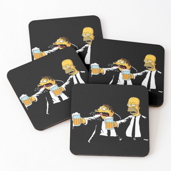 Item preview, Homer drinks with his friend designed and sold by Stre1f.