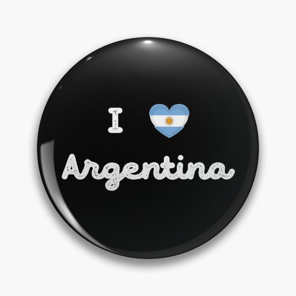 Item preview, I Love Argentina V2 white | argentina flag designed and sold by General-Corner.