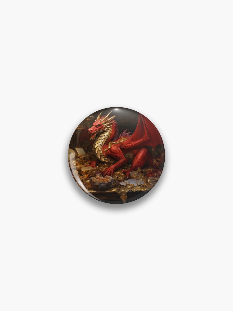 emblème du dragon rouge