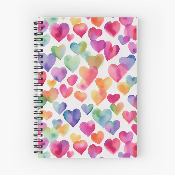 Item preview, Watercolor Hearts designed and sold by Islandadora.