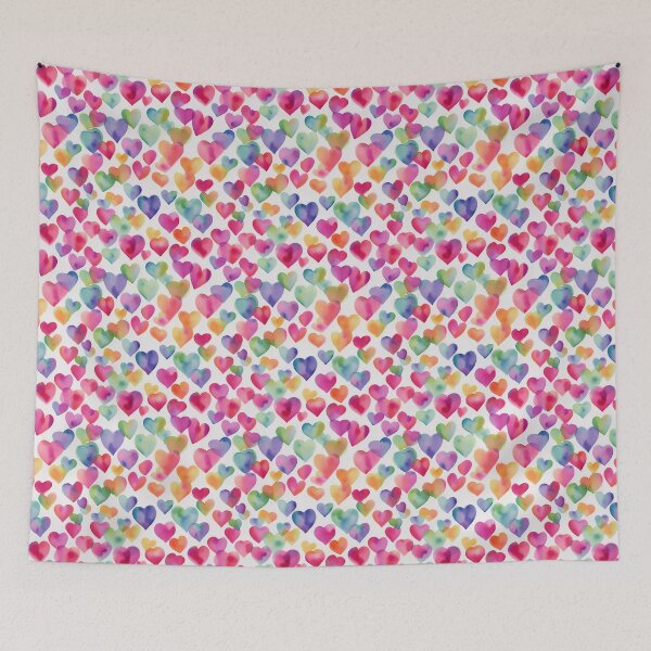 Item preview, Watercolor Hearts designed and sold by Islandadora.