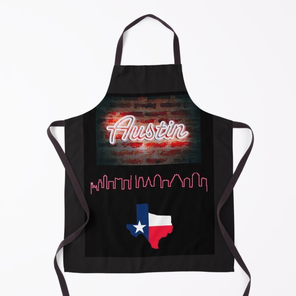 Item preview, Austin Skyline + Texas Flag designed and sold by Planet Agora.