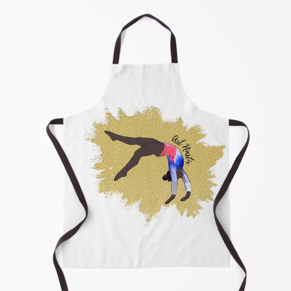 Item preview, Female Gymnast Silhouette Art - back handspring designed and sold by ArtNastix.