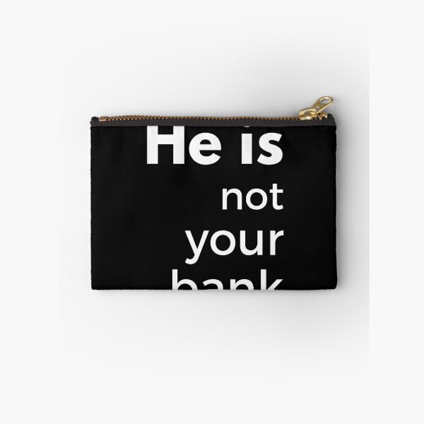 Item preview, His not your bank shirt designed and sold by Rexoo.