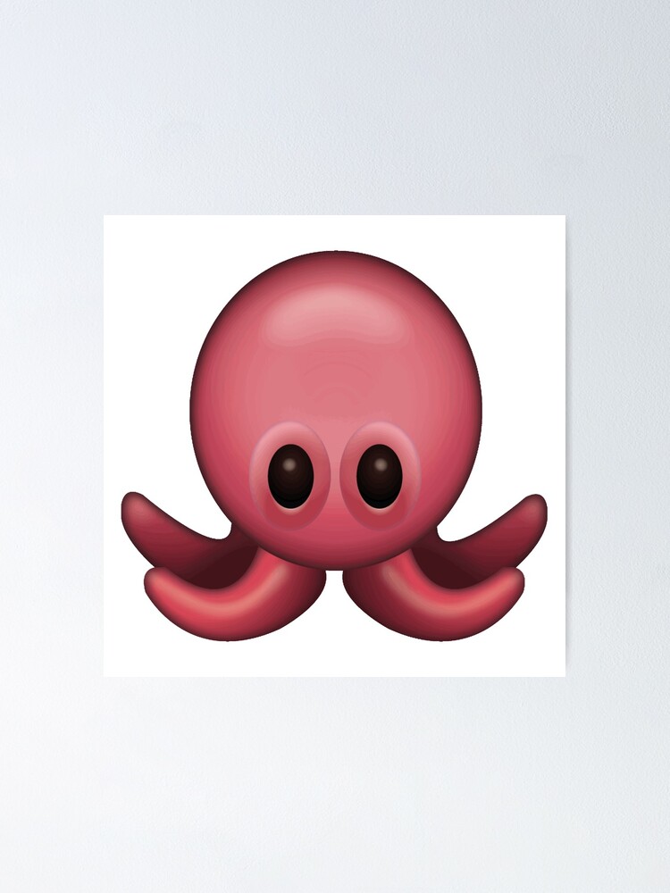 emoji octopus plush