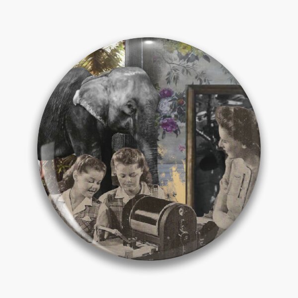Item preview, Vintage maximalist feminism collage designed and sold by Vanessa Valenzuela.
