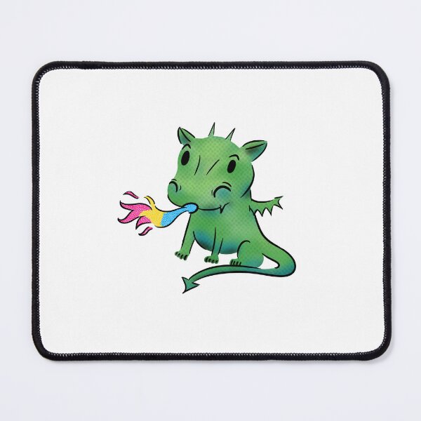 Item preview, Pansexual Pride Doodle Dragon designed and sold by O1RSH.