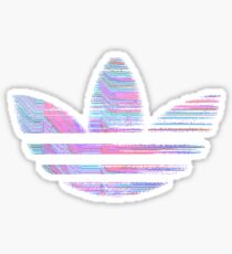 GLITCHY ADIDAS Sticker