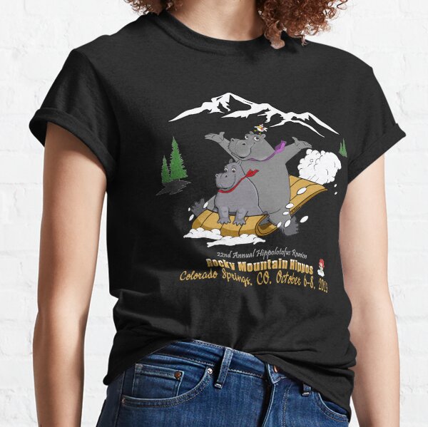 (Darker/Color) Hippolotofus 2023 Reunion Design  Classic T-Shirt