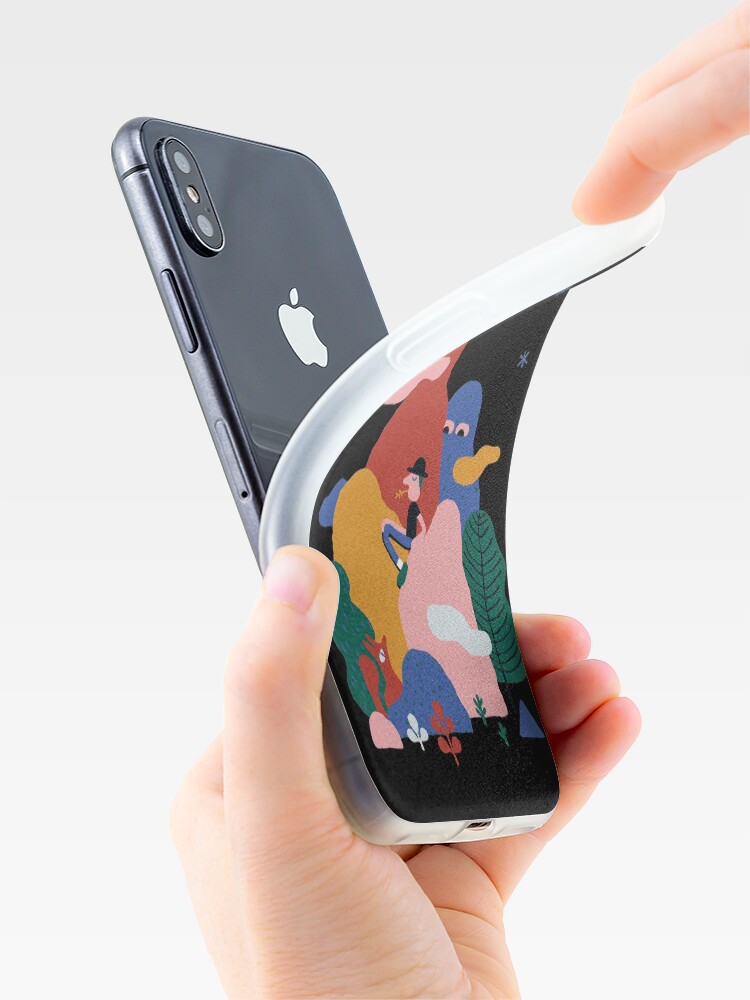 Alternate view of Pleine lune iPhone Case & Cover