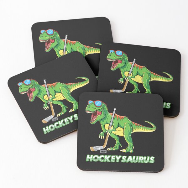Item preview, Hockeysaurus Dinosaur Ice Hockey Trex Kids Boys Ice Hockey  designed and sold by WhitneyJGrieve.