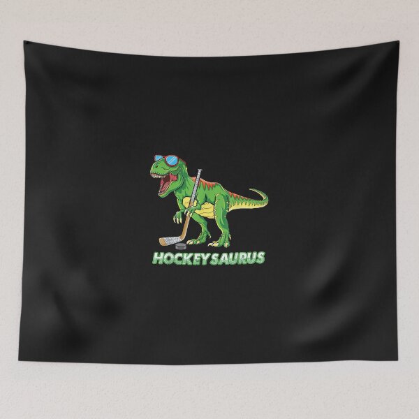 Item preview, Hockeysaurus Dinosaur Ice Hockey Trex Kids Boys Ice Hockey  designed and sold by WhitneyJGrieve.