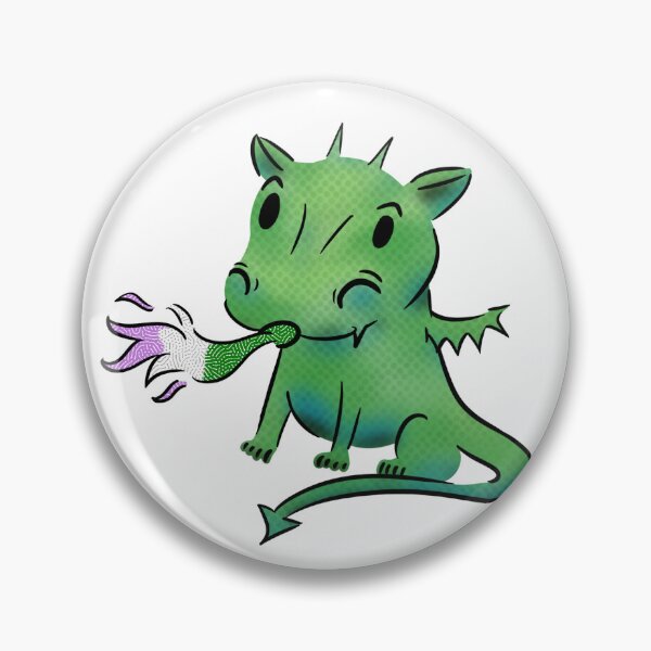 Item preview, Genderqueer Pride Doodle Dragon designed and sold by O1RSH.