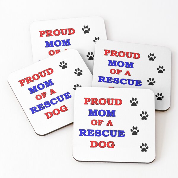 Item preview, Proud mom of a rescue dog designed and sold by LiliyaHarpe.