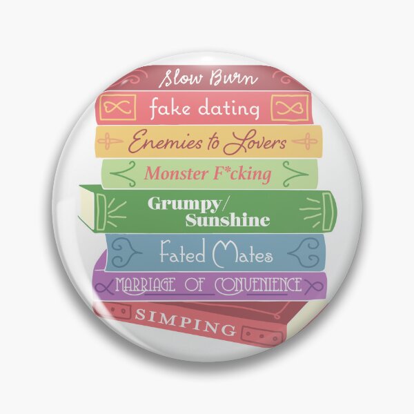 Item preview, Romance Book Tropes designed and sold by Gatto Viola Designs by Alessandra Ragusa.