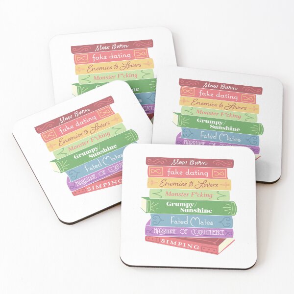 Item preview, Romance Book Tropes designed and sold by Gatto Viola Designs by Alessandra Ragusa.