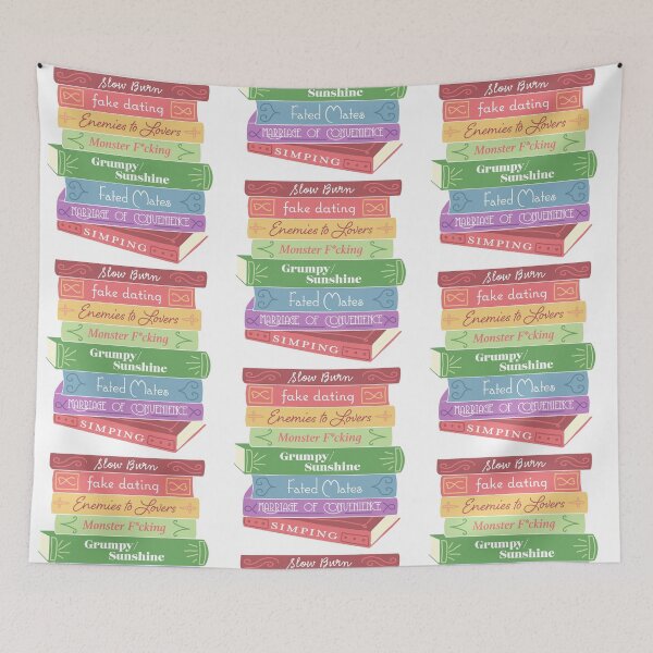 Item preview, Romance Book Tropes designed and sold by Gatto Viola Designs by Alessandra Ragusa.