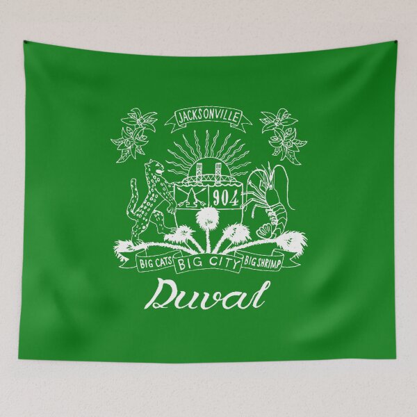 Item preview, Duval Crest White Lettering on Green designed and sold by DuvalCrest.
