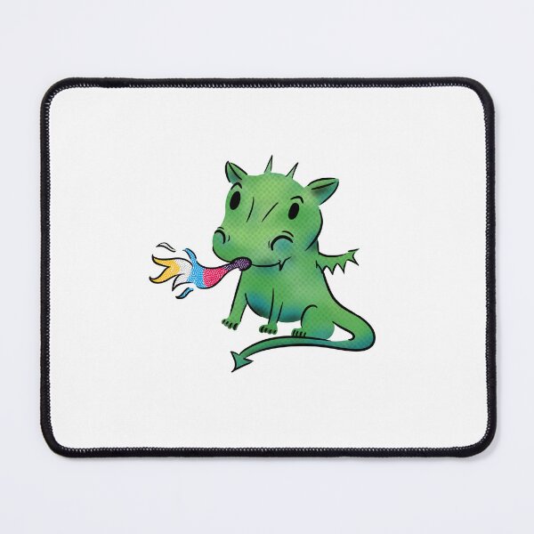 Item preview, Polyamorous Pride Doodle Dragon (New Flag) designed and sold by O1RSH.