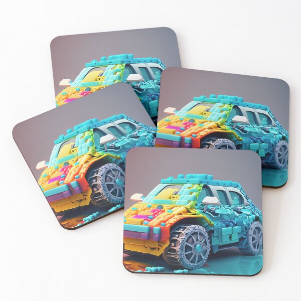 Item preview, Car Made of Plastic Bricks designed and sold by NBT-NOVA.