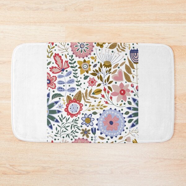 Item preview, Colorful floral pattern  designed and sold by TheKvltStudio.
