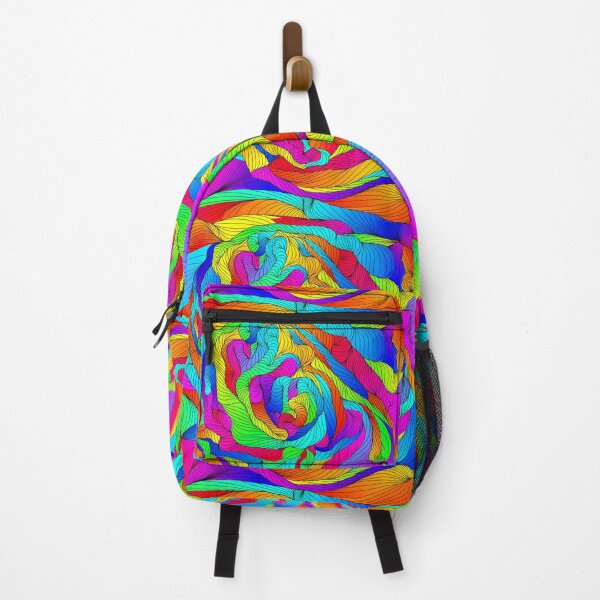 Item preview, Rainbow Pride Psychedelic Abstract Art (Trippy Technicolour Voyage) designed and sold by OCarciente.