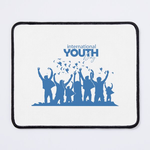 Item preview, Happy international youth day designed and sold by quanlh.