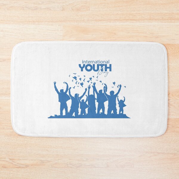 Item preview, Happy international youth day designed and sold by quanlh.