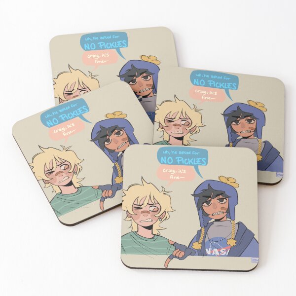Item preview, NO PICKLES | Craig and Tweek designed and sold by Fruity Scribbles.