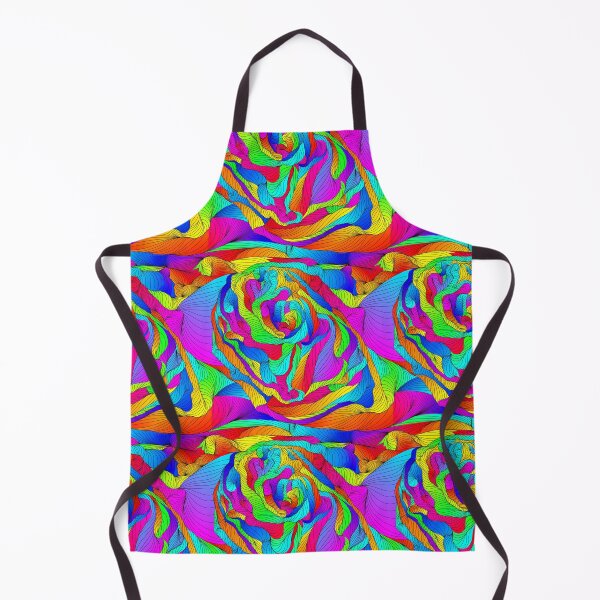 Item preview, Rainbow Pride Psychedelic Abstract Art (Trippy Technicolour Voyage) designed and sold by OCarciente.