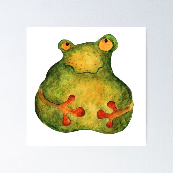 Be Kind Do Good Thing Cute Frog Poster for Sale by GaemGlomDesign