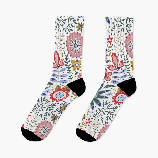 Item preview, Colorful floral pattern  designed and sold by TheKvltStudio.