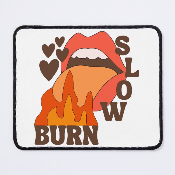 Item preview, Slow Burn Bookish Design For Readers designed and sold by Embracingindigo.