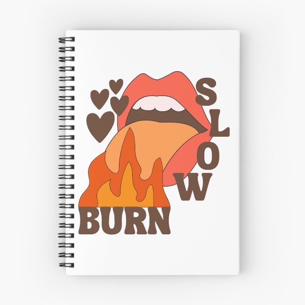 Item preview, Slow Burn Bookish Design For Readers designed and sold by Embracingindigo.