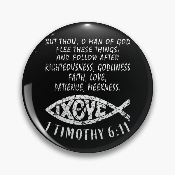 Item preview, 1 Timothy 6.11 Christian Gift psalm designed and sold by Gerard Fay.